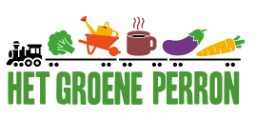 Logo Het Groene Perron (gezamenlijke moestuin Voorstad )